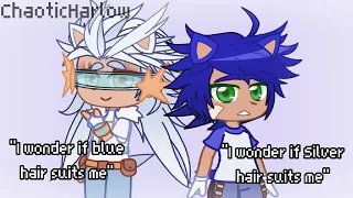 I wonder if [...] suits me|Gacha Club|Sonic the hedgehog|Sonilver