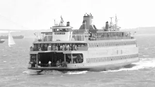 Vintage Staten Island Ferry video