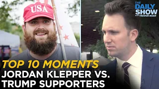 Jordan Klepper’s Top 10 Moments with Trump Supporters | The Daily Show