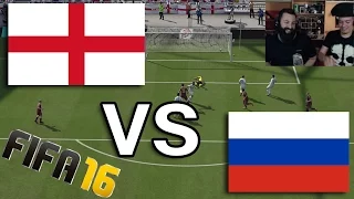 England vs Russia | EURO 2016 | 11/6/16 - FIFA 16