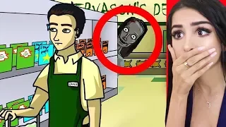 Reacting To CREEPIEST Animations