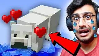 SOMETHING TERRIBLE HAPPENED TO MY MINECRAFT POLAR BEAR #21 | RAWKNEE