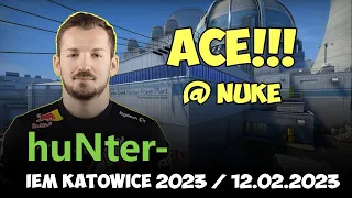 🔥 G2 huNter- AMAZING ACE vs Heroic (NUKE) @ IEM Katowice 2023 Grand final / CSGO POV / Feb 12, 2023