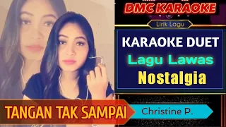 TANGAN TAK SAMPAI  Karaoke Duet vocal Cover Anggie.P