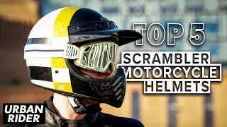 TOP 5 Scrambler Motorcycle Helmets 2023