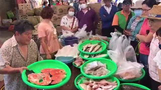 Taiwan Seafood Auction - Fresh Fish ! Beautiful Price !