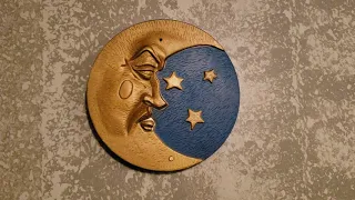 Gemmy Singing Moon plaque (dancing in the moonlight )