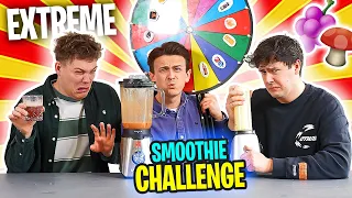 EXTREME Smoothie CHALLENGE! + Glücksrad 🎯 mit Joey & CrispyRob