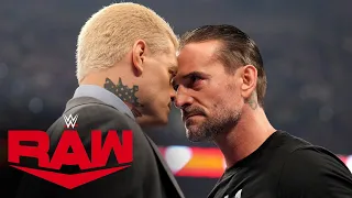 FULL SEGMENT – CM Punk and Cody Rhodes’ war of words: Raw, Jan. 22, 2024