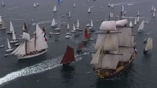 American Revolution Ship Replica Sails to France