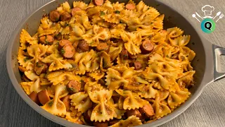 A simple pasta recipe, delicious and quick for the whole family