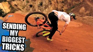 SENDING MY BIGGEST MTB SLOPESTYLE TRICKS - AUDI NINES FINAL SESSION!