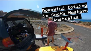 Downwind foiling in South Western Australia