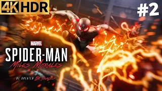 Marvels Spider-Man Miles Morales - PS5 Gameplay Ray Tracing 4K HDR LIVE | Livestream