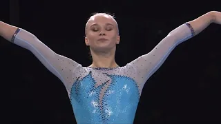 🥈 Angelina Melnikova Floor Finals 2021 European Championships