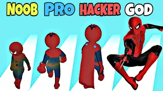 NOOB vs PRO vs HACKER vs GOD in Hero Makeover