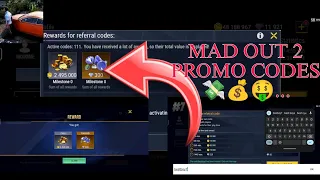 Mad Out 2 PROMO CODES 💸 GIVEAWAYS 💎|| 2024 PROMO CODES || @madoutgames1957  #shorts