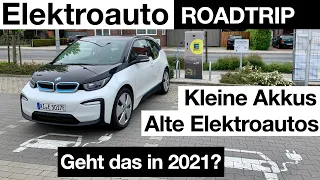 Alte Elektroautos: kleiner Akku, große Reise? Roadtrip