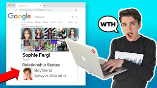 I GOOGLED My CRUSH To Answer the Web's Most Searched Questions **Funny REACTION** 😱💔|Jentzen Ramirez