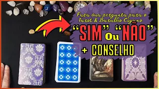 Faça sua Pergunta! Tarot e Baralho Cigano responde SIM ou NÃO +CONSILHO - por Ana Paula