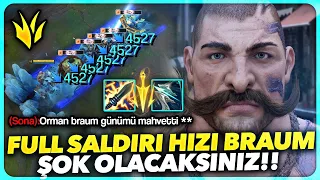 SINIRSIZ STUN !! FULL SALDIRI HIZI ORMAN BRAUM !! AĞLATTIM RAKİBİ !! | Ogün Demirci