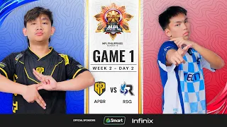 MPL PH S13 - W2D2 - APBR vs RSG - GAME 1