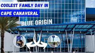 Blue Origin Family Day | Tour of the Blue Origin building and launch complex