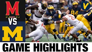 Maryland vs #4 Michigan | 2022 College Football Highlights