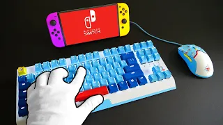 Keyboard & Mouse on NINTENDO SWITCH (Doraemon Setup)