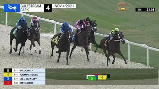 Gulfstream Park Carrera 4 - 4 de Noviembre 2021