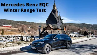 Mercedes Benz EQC Winter Range - Can It Make 270km Without Charge Stop?