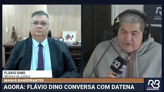 Ministro Flávio Dino e Datana e as guardas municipais