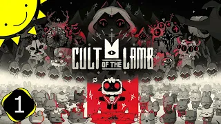 Let's Play Cult Of The Lamb | Part 1 - Indoctrination | Blind Gameplay Walkthrough