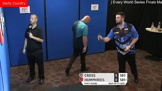 Luke Humphries' Illegal Shot At Autumn Darts Series