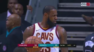 LeBron James Stops His Dunk Mid Air After Ref Ruins It with Late Foul Call!