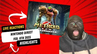 Maxemillian X Reacts: Nintendo Direct 8-2-2023 Highlights