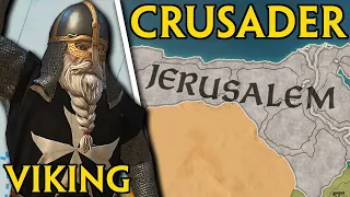 Can This VIKING Win a ONE MAN CRUSADE? - CK3 Viking Jerusalem Challenge