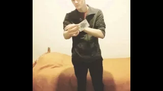 David Blaine/Daniel Atlas Card trick performance