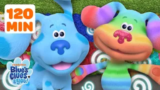 Blue & Rainbow Puppy's Best Skidoos + Games! | 2 Hour Compilation | Blue's Clues & You!