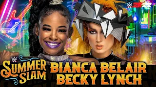 BIANCA BELAIR VS BECKY LYNCH SUMMERSLAM 2022 ON WWE 2K22