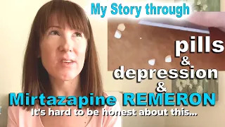 My Story through Mirtazapine REMERON Depression and Pill cutting