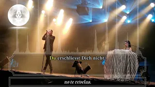 Lacrimosa.- Die Antwort ist Schweigen (Live Castle Party 2021) (Subtitulos Español/Aleman)