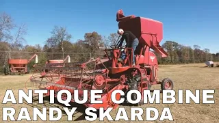 Randy Skarda and the Antique Combine