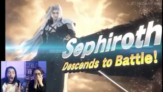 ¡Sephiroth en SMASH, la reacción más épica de todos los tiempos! Con B-Shira y Ketzalo!