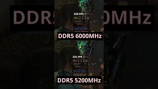 DDR5 5200MHz vs. 6000MHz COMPARISON Test #ddr #ddr5