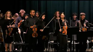 Enloe High School Chamber Orchestra 02/16/2023 Raleigh NC Tyler Butler-Figueroa Violinist 1st Chair