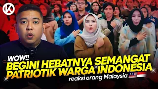 🇮🇩 Terungkap‼️ Sikap Patriotik Rakyat Indonesia 🇲🇾 Reaction