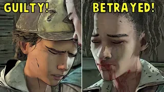 Clem Crying For Romancing Louis But Saving Violet -All Choices- The Walking Dead Final Season Ep3