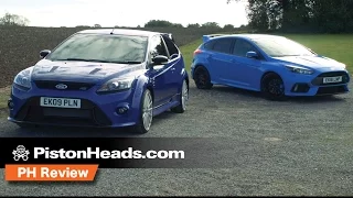 Ford Focus RS Mk2 vs Ford Focus RS Mk3 | PH Review | PistonHeads