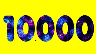 Numbers 1 to 10000 | Números de 1 a 10000 |1から10000までの数字 | 从1到10000的数字 | 10.000 Ito ABC